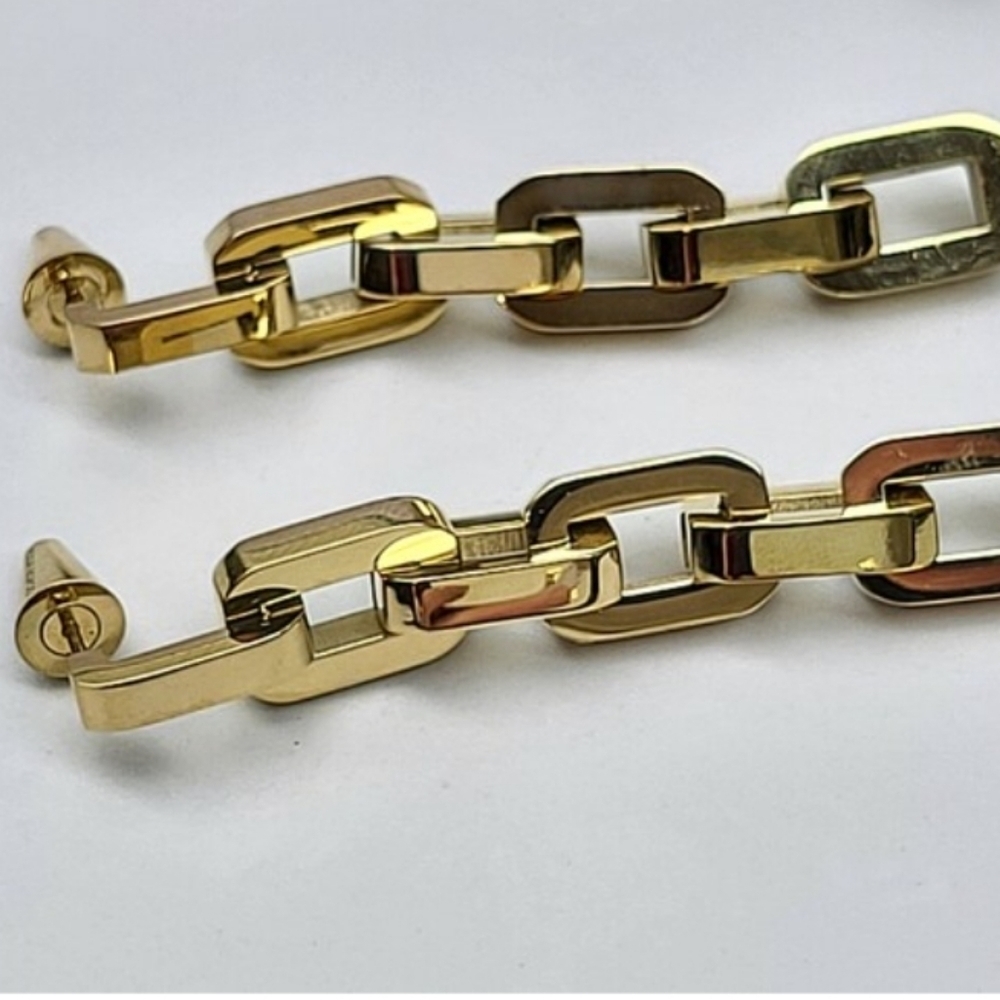 Eddie Borgo Chain Link Earrings - Picture 4 of 6